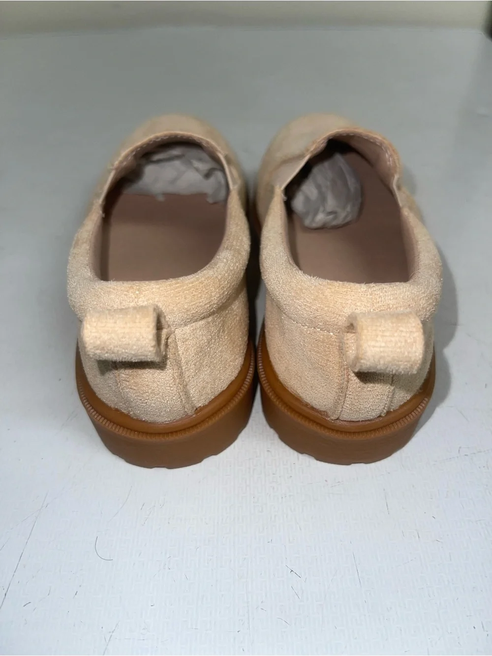 Women's Slip-On Casual Shoes in Beige - Comfortable Everyday Style